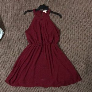 Maroon Party Dress